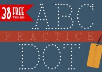 ABC Dot Practice Bold Font - Featured Image