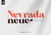 AL Nevrada Neue Font - Featured Image