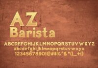 AZ Barista Font - Featured Image