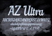 AZ Ultra Font - Featured Image