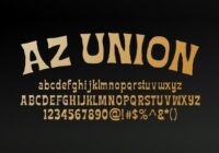 AZ Union Font - Featured Image