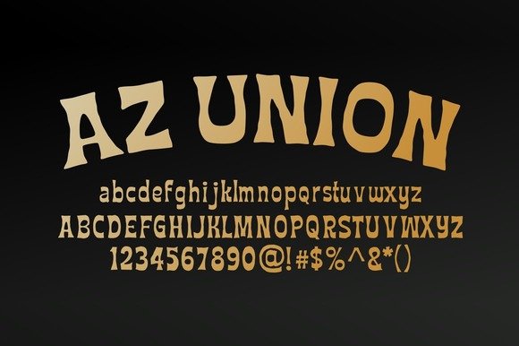 AZ Union Font - Featured Image