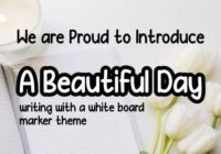 A Beautiful Day Font - Featured Image
