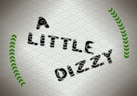 A Little Dizzy Font - Featured Image
