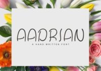 Aadrian Font - Featured Image