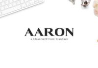Aaron Family Font - Featured Image
