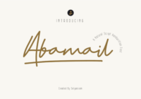 Abamail Font - Featured Image