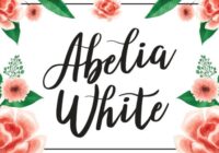Abelia White Font - Featured Image
