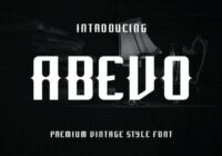 Abevo Font - Featured Image