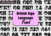 Able Lingo BSL 2 Font - Featured Image