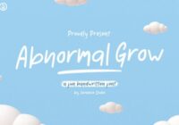 Abnormal Grow Font - Featured Image