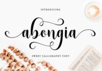 Abongia Font - Featured Image