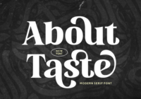 About Taste Font - Featured Image