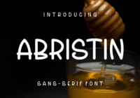 Abristin Font - Featured Image