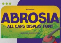 Abrosia Font - Featured Image