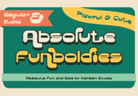 Absolute Funboldies Font - Featured Image
