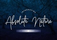 Absolute Nature Font - Featured Image