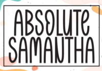 Absolute Samantha Font - Featured Image