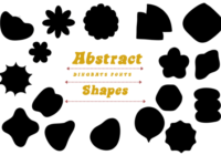 Abstract Shapes Font - Featured Image