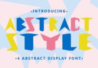 Abstract Style Font - Featured Image