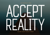 Accept Reality Font - Featured Image