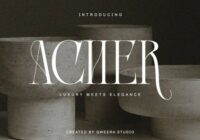 Acher Font - Featured Image