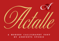 Actalle Font - Featured Image