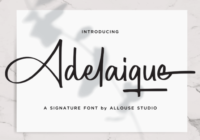 Adelaique Font - Featured Image