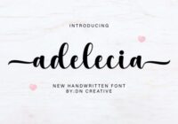 Adelecia Font - Featured Image