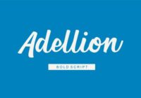 Adellion Font - Featured Image