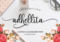 Adhellita Font - Featured Image