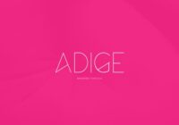 Adige Font - Featured Image