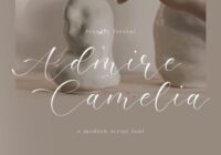 Admire Camelia Font - Featured Image
