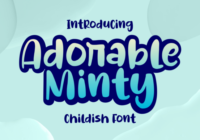 Adorable Minty Font - Featured Image