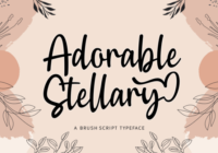 Adorable Stellary Font - Featured Image