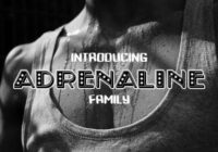 Adrenaline Font - Featured Image