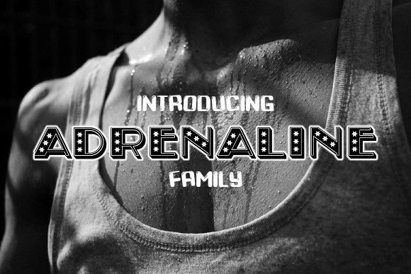 Adrenaline Font - Featured Image