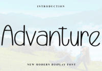 Advanture Font - Featured Image