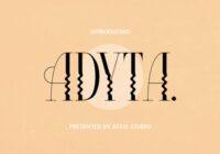 Adyta Font - Featured Image