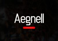 Aegnell Font - Featured Image