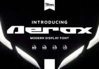 Aerox Font - Featured Image