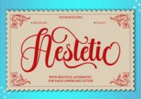 Aestetic Font - Featured Image