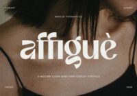 Affigue Font - Featured Image