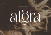 Afgra Font - Featured Image