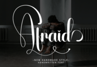 Afraid Font - Featured Image