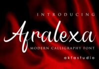 Afralexa Font - Featured Image