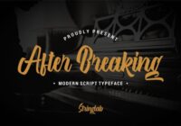 After Breaking Font - Featured Image