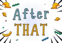 After That Font - Featured Image