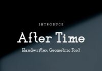 After Time Font - Featured Image