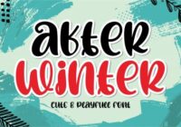After Winter Font - Featured Image